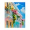 Stupell Industries Hanging Flowers Balcony Canvas, design by Franklyn Gregory